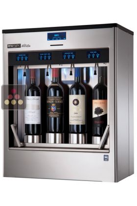Distributeur de vin au verre 4 Bouteilles avec système de conservation