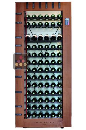 Bibliothèque Intelligente pour 78 bouteilles de vin
