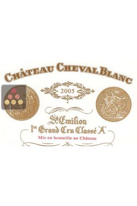 Vin Rouge Cheval Blanc - Saint Emilion 1er Grand Cru classé A - 1982 - 0,75 L 