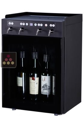 Distributeur de vin au verre 1 Température 4 bouteilles avec système de conservation