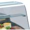 Comptoir réfrigéré posable pour produits sensibles - Largeur 150cm - Vitrage bombé