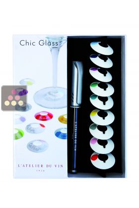 Etiquettes pour verre - Chic Glass Palette