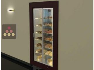 Vitrine réfrigérée encastrable pour la conservation des chocolats