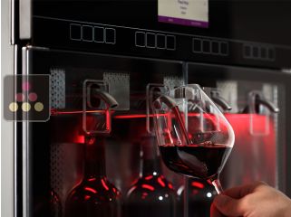 Distributeur de vin au verre 1 température pour 4 bouteilles