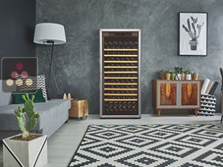 Cave à vin Multi-températures de service des vins frais