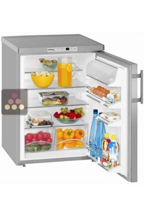 Mini Réfrigérateur en inox porte pleine 156 Litres