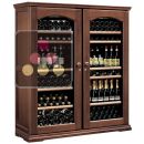 Combined 2 Single temperature wine service & storage cabinets ACI-CAL421