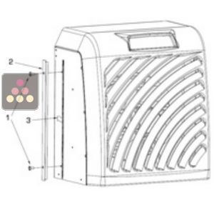 Filtre à poussière pour climatiseurs Fondis (gamme SP100) WINEMASTER