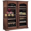 Combined 2 multi temperature wine service and storage cabinets ACI-CAL422