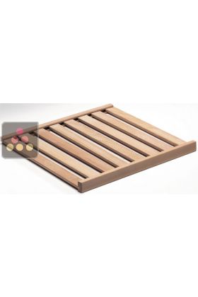 Clayette de stockage en bois massif