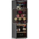 Dual temperature wine cabinet for service and/or storage ACI-CAL209V