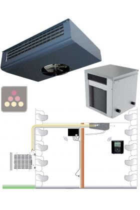 Climatiseur de cave naturelle jusqu'à 25m3 avec gestion de l'hygrométrie