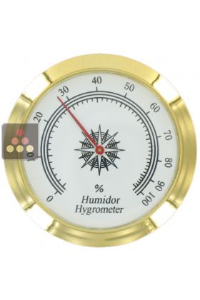 Hygromètre autocollant à aiguille pour gamme Acces - Ambiance - Climat - Oxygen et Performance