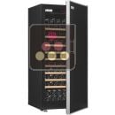 Single temperature wine ageing and storage cabinet - Sliding shelves ACI-ART210TC