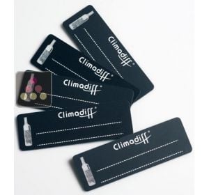Lot de 5 étiquettes pour clayette CLIMADIFF