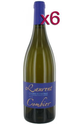 6 bouteilles de Crozes-Hermitage Blanc 2012 - Domaine Laurent COMBIER