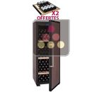 Single temperature wine ageing cabinet + 2 sliding shelves free ACI-SOM627-SP