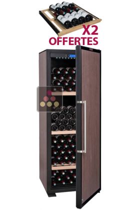 Cave à vin Mono-Température de vieillissement + 2 Clayettes coulissantes offertes