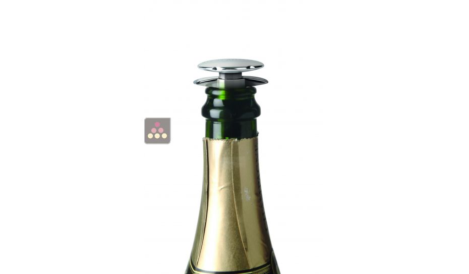 95344-2 Pince à Champagne et Bouchon Universel Coffret Champagne Chic Set Bulles LAtelier du Vin 