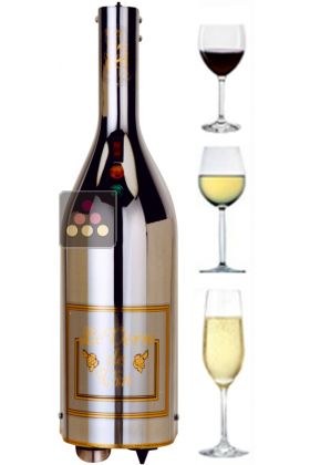 Système de conservation de bouteilles de vin et de Champagne ouvertes CLASSIC