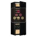 Multi-Purpose Ageing and Service Wine Cabinet for cold and tempered wine - 3 temperatures - Storage/sliding shelves ACI-TRT621NM