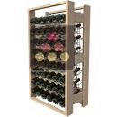 Wooden storage rack for 48 bottles ACI-VIS301