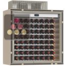 Vitrine à vin - Module supérieur - Usage pro - Pose libre ou encastrable - Bouteilles horizontales ACI-PAR902-R600