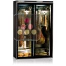 Combination of 2 delicatessen cabinets for up to 100kg with sliding doors ACI-CAL742
