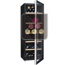 Wine cabinet for multi temperature service or single temperature storage  ACI-CLI304