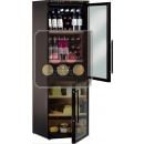 Combination of wine & cheese cabinets for up to 40Kg plus 120 bottles ACI-CAL761