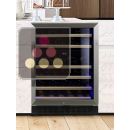 Dual temperature built in wine cabinet for storage and/or service ACI-DOM371E