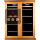Combined 2 Single temperature wine service & storage cabinets ACI-CAL441