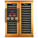 Combined 2 Single temperature wine service & storage cabinets ACI-CAL441TC