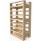 Meuble de rangement en bois pour 48 bouteilles