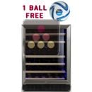 Dual temperature built in wine cabinet for storage and/or service + a Ball for free ACI-DOM371E-SP