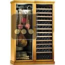 Combination of a Multi-temperature Wine Cabinet and a Single Temperature Delicatessen Cabinet ACI-CAL748TC