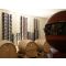 Support mural en plexiglas transparent pour 76 bouteilles (illumination LED optionnelle)