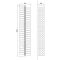 Support mural en plexiglas transparent pour 138 bouteilles (illumination LED optionnelle)