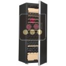 Multi-Purpose Ageing and Service Wine Cabinet for fresh and red wines - 3 temperatures - Storage/sliding shelves ACI-ART222M