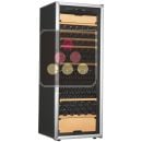 Multi-Purpose Ageing and Service Wine Cabinet for fresh and red wines - 3 temperatures - Storage/sliding shelves ACI-ART223M