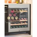 Wine cabinet for the storage and service of wine with 2 temperatures - can be fitted
 ACI-LIE111E