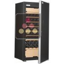 Cave à vin Multi-Usages de vieillissement, de service des vins frais et de chambrage des vins rouges - 3 températures - Clayettes coulissantes ACI-ART212TC
