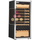 Multi-Purpose Ageing and Service Wine Cabinet for fresh and red wines - Sliding shelves ACI-ART213TC