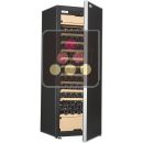 Multi-Purpose Ageing and Service Wine Cabinet for fresh and red wines - 3 temperatures - Sliding shelves ACI-ART222TC