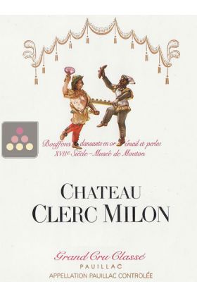 Vins Rouge Clerc Milon  - Pauillac  5ème Cru Classé  - 2006 0,75 L