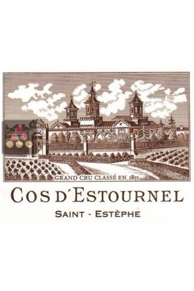 Vins Rouge Cos d'Estournel - Saint Estèphe 2è Cru Classé - 2007 0,75 L 