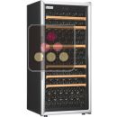 Multi temperature wine service cabinet - Storage/sliding shelves ACI-ART215M