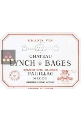 Vins Rouge Lynch Bages - Pauillac - 5ème cru classé - 2006 0.375 L