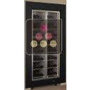 Professional built-in multi-temperature wine display cabinet - Inclined bottles ACI-PAR1100EP