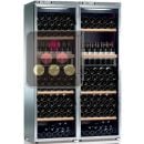 Combined 2 Single temperature wine service & storage cabinets ACI-CAL321-SP